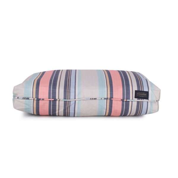 Pendleton All Season Coral Stripe Napper Dog Bed, Size: 28"L x 20"W 5"H | PetSmart