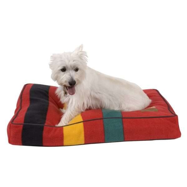 Pendleton National Park Dog Bed, 28" L X 20" W X 4" H, Rainier, Small, Red