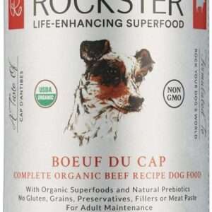 Rockster Boeuf Du Cap Complete Organic Beef Recipe Canned Dog Food - 12 oz, case of 12