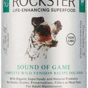 Rockster Sound Of Game Complete Wild Venison Recipe Canned Dog Food - 12 oz, case of 12