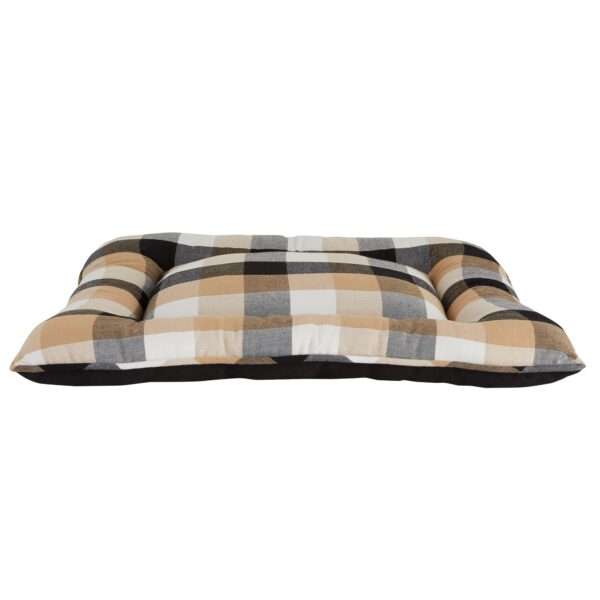 Top Paw Tan Checkered Classic Pillow Dog Bed, Size: 18"L x 22"W | Polyester PetSmart