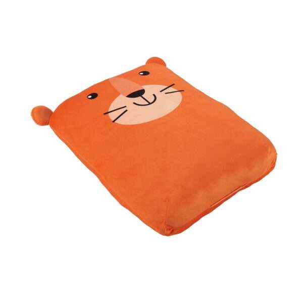 Top Paw Tiger Squishy Pillow Dog Bed in Tan, Size: 24"L x 20"W | Polyester PetSmart