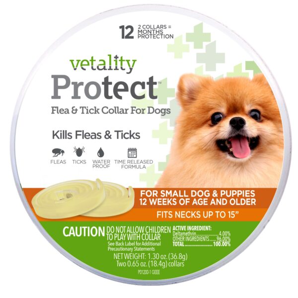 Vetality Protect Flea & Tick Dog Collar