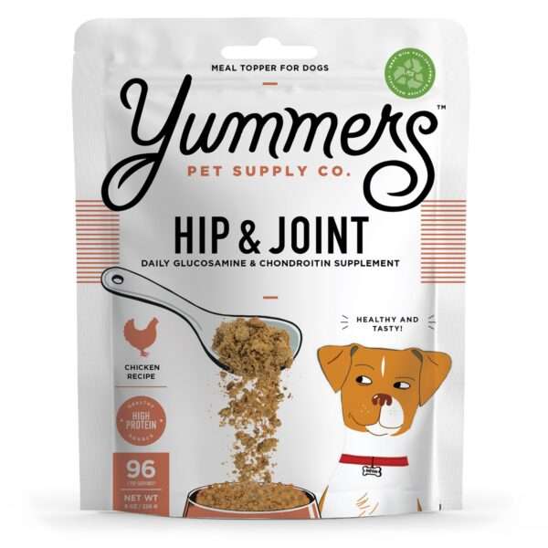 Yummers Hip & Joint Functional Mix-ins Chicken Dog Food Topper, 8 oz.