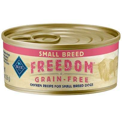 Blue Buffalo Freedom Grain Free Chicken Recipe Small Breed Adult Canned Dog Food 5.5-oz, case of 24