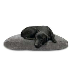 Canine Creations Dark Gray Rectangle Dog Bed