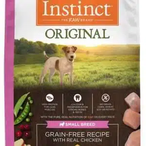 Instinct Original Small Breed Grain Free Recipe with Real Chicken Natural Dry Dog Food - 11 lb Bag