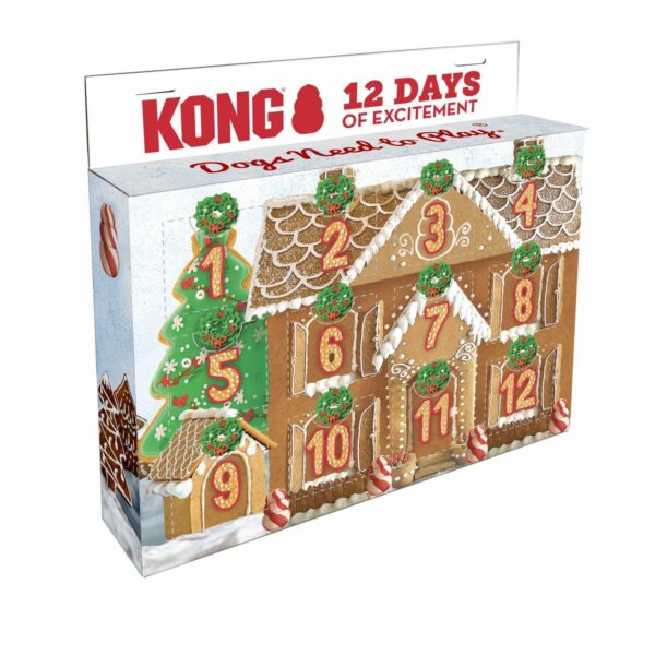 Kong Holiday 12 Days Calendar Dog Toy | 1M