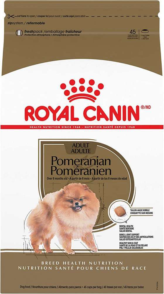 Royal Canin Breed Health Nutrition Pomeranian Adult Dry Dog Food - 2.5 lb Bag