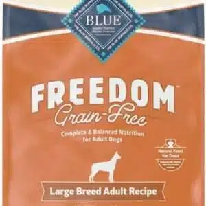 Blue Buffalo Freedom Grain-Free Large Breed Adult Chicken Recipe Dry Dog Food - 48 lb Bag (2 x 24 lb Bag)