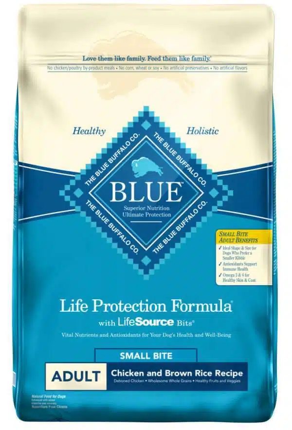 Blue Buffalo Life Protection Formula Small Bite Adult Chicken & Brown Rice Recipe Dry Dog Food - 30 lb Bag