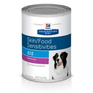 Hill's Prescription Diet d/d Canine Skin & Food Sensitivities Salmon Formula Canned Dog Food - 13 oz, case of 12