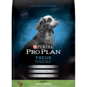 Purina Pro Plan Chicken & Rice Formula Puppy Small Breed Dry Dog Food - 6 lb Bag