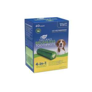 Ark Naturals Cinnamon/Vanilla Flavor Dental Treats/Chew for Dogs 60 Pieces