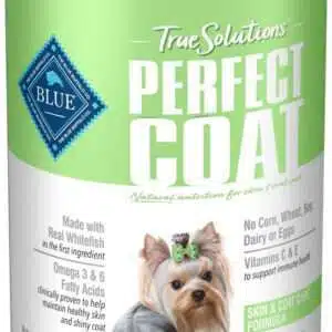 Blue Buffalo True Solutions Perfect Coat Skin & Coat Care Formula Adult Canned Dog Food - 12.5 oz, case of 12