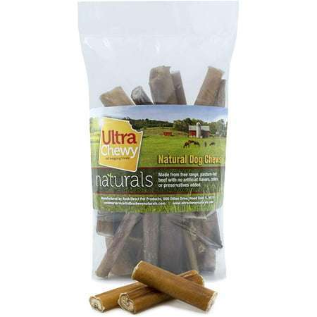 Bully Sticks 2 to 5 - Delicious Treats for Small and Medium Dogs - Natural Bully Stick for Dogs - Fresh Beef Flavor - Bully Sticks Dog Treats - Odor Free - Made in USA - 0.5 Pound