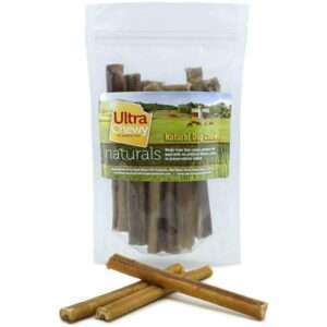 Bully Sticks - 6 inches - (12 Unit Per Pack) - Natural Bully Stick Dog Treats Fresh Beef Flavor 100% Beef Chews Grain-Free Odor Free Bully Sticks Dog Treats