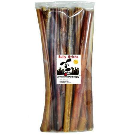 Downtown Pet Supply Bully Sticks For Dogs Rawhide Free Dog Chews 15 Pack