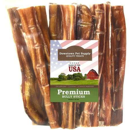 Downtown Pet Supply Bully Sticks For Dogs Rawhide Free Dog Chews 4-5 3 lbs