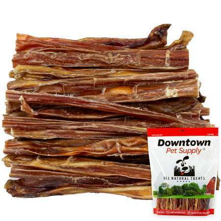 Downtown Pet Supply Bully Sticks for Small Dogs Rawhide Free Dog Chews 12 0.5 lb