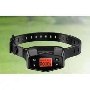 GPS Wireless Dog Fence Containment System Rechargeable Shock Training Collars