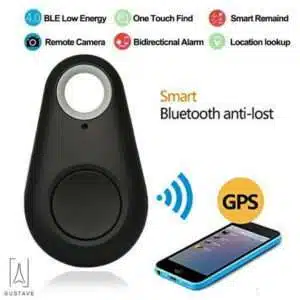 Gustave 5 Piece Smart Bluetooth Tracker GPS Locator Car Key Wallet Pet Dog Auto Finder Alarm Wireless Bluetooth Track Device Lost Reminder