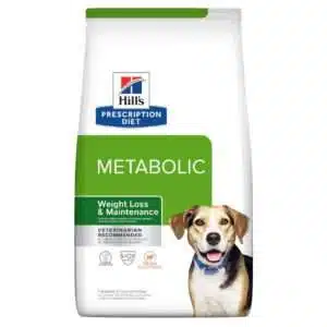 Hill's Prescription Diet Canine Metabolic Weight Loss & Maintenance Lamb Meal & Rice Formula Dry Dog Food - 17.6 lb Bag