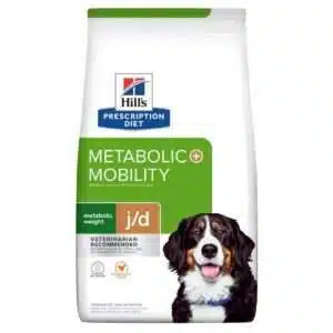 Hill's Prescription Diet Canine Metabolic Weight + j/d Chicken Flavor Dry Dog Food - 8.5 lb Bag