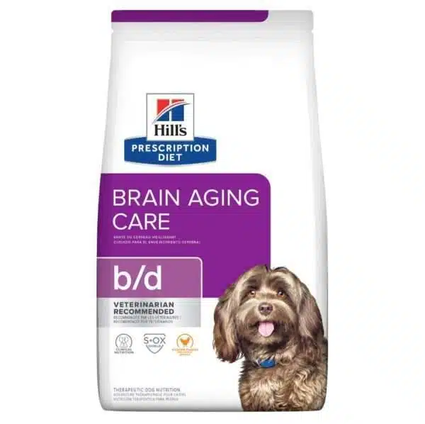 Hill's Prescription Diet Canine b/d Brain Aging Care Dry Dog Food - 17.6 lb Bag