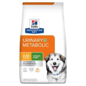 Hill's Prescription Diet Canine c/d Multicare + Metabolic Weight Chicken Dry Dog Food - 8.5 lb Bag