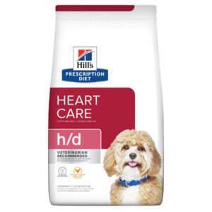 Hill's Prescription Diet Canine h/d Heart Care Chicken Flavor Dry Dog Food - 17.6 lb Bag