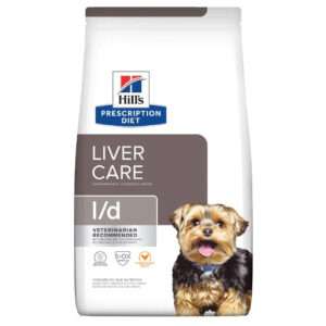 Hill's Prescription Diet Canine l/d Liver Care Chicken Flavor Dry Dog Food - 17.6 lb Bag