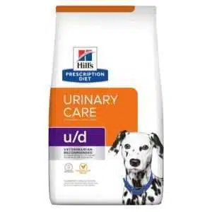 Hill's Prescription Diet Canine u/d Urinary Care Chicken Flavor Dry Dog Food - 8.5 lb Bag