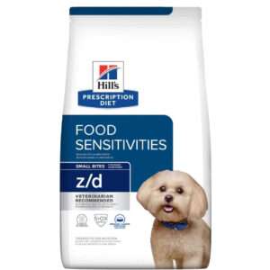Hill's Prescription Diet Canine z/d Food Sensitivities Small Bites Dry Dog Food - 7 lb Bag