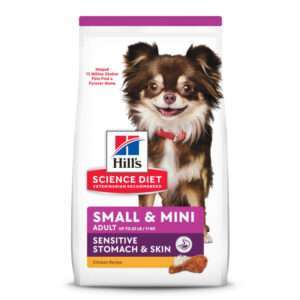 Hill's Science Diet Adult Sensitive Stomach & Skin Small & Mini Breed Chicken Recipe Dry Dog Food - 15 lb Bag