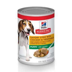 Hill's Science Diet Puppy Savory Stew with Chicken & Vegetables Canned Dog Food - 12.8 oz, case of 12