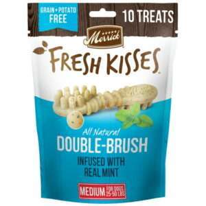 Merrick Fresh Kisses Mint Flavor Dental Treats for Dogs 10.0 oz Bag