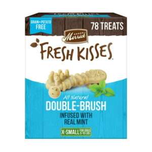 Merrick Fresh Kisses Mint Flavor Dental Treats for Dogs 24 oz Box