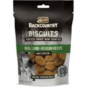 Merrick Lamb & Venison Flavor Biscuit Crunchy Treats for Dogs 10 oz.