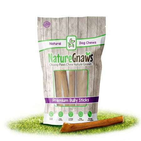Nature Gnaws Small Bully Sticks Dog Chews 5 Count
