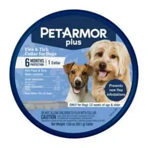 PETARMOR Plus Flea & Tick Collar for Dogs One-Size-Fits-All Collar 1 Count