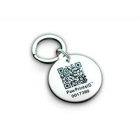 PawPrintsID ppid-tag QR Smart GPS Pet Collar Rescue & Recovery Dog Tag