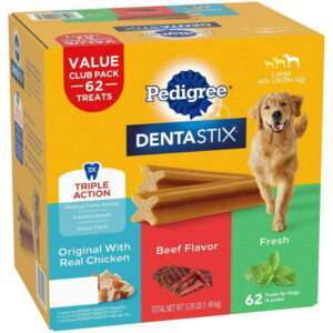 Pedigree DentaStix Variety Dog Treats 65 Count