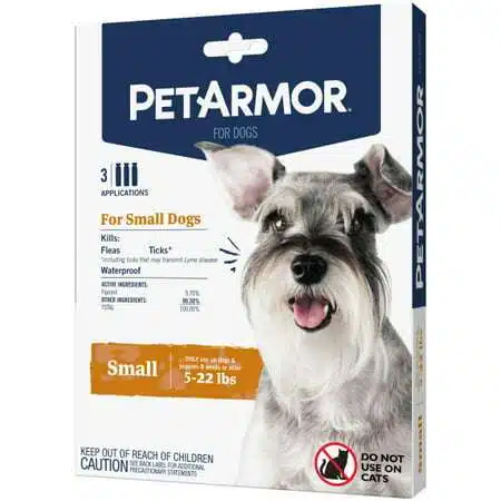PetArmor Flea & Tick Prevention for Dogs (4-22 lbs) 3 Treatments