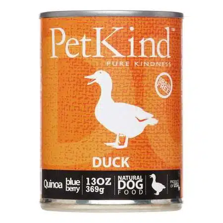 Petkind Pure Kindness Grain-Free Duck Recipe Wet Dog Food 13 oz. (Pack of 12)