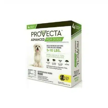 Provecta Advanced Flea And Tick Treatment For Small Dogs 5-10lbs 4 Month Supply