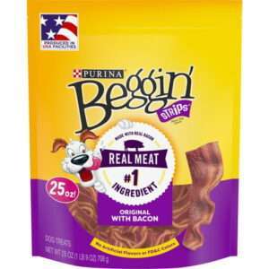 Purina Beggin Bacon Soft Treats for Dogs 25 oz Pouch