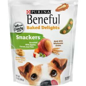Purina Beneful Peanut Butter Flavor Training Treats for Dogs 9.5 oz Pouch