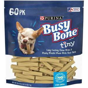 Purina Busy Bone Pork Long Lasting Chews for Dogs 35.4 oz Pouch
