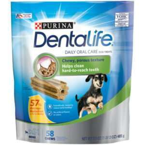 Purina DentaLife Chicken Dental Treats for Dogs 58 ct Pouch